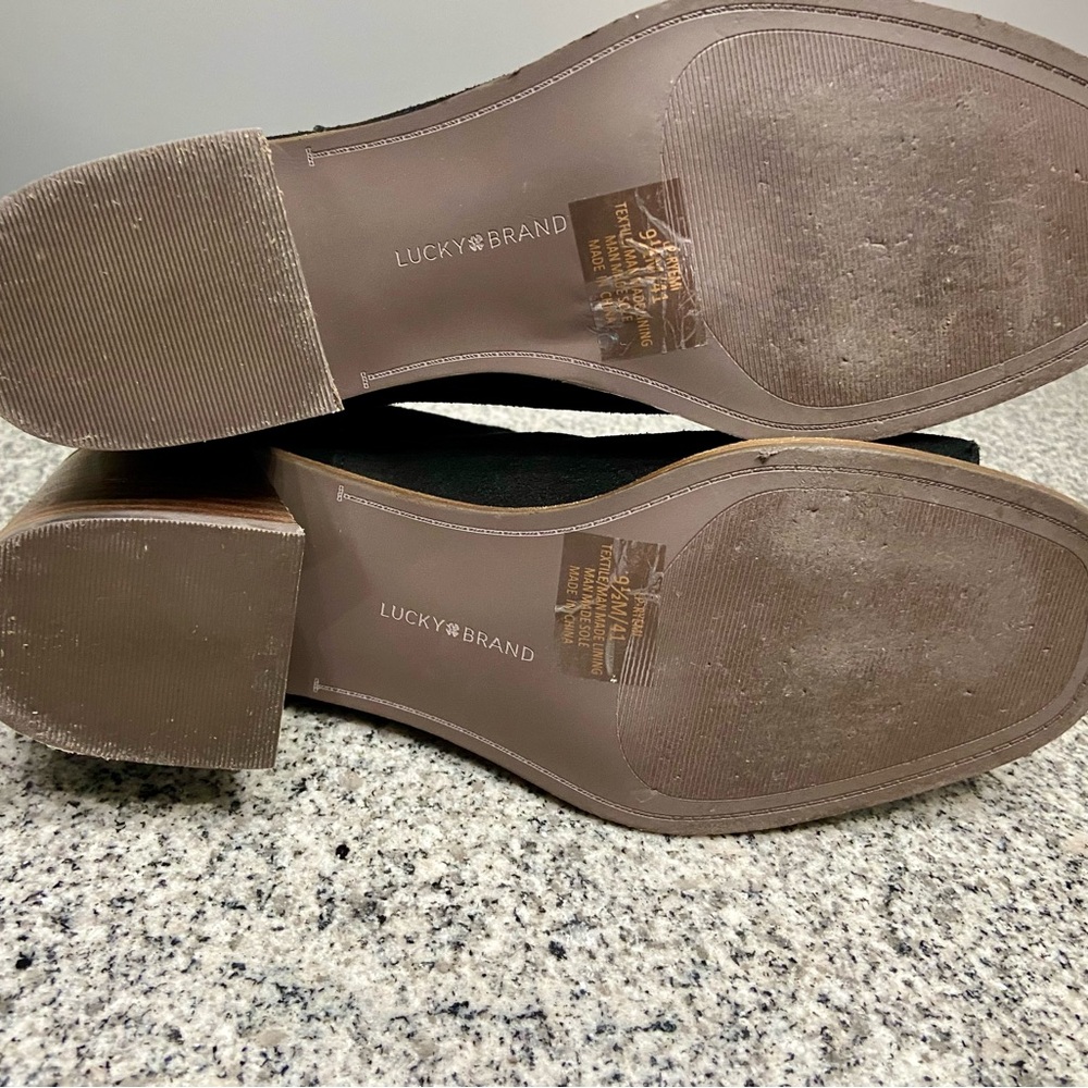 Lucky Brand Black Heeled Boots - Picture 12 of 17